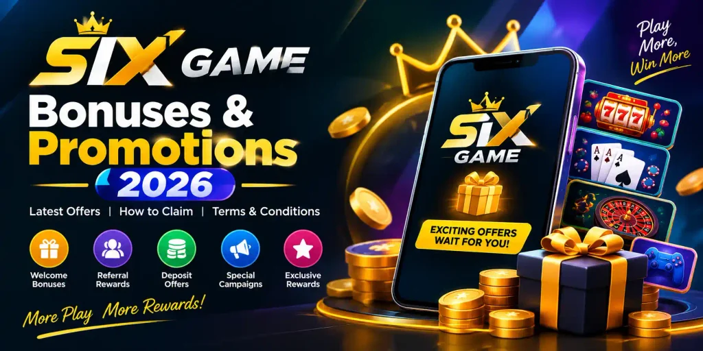 Six Game Bonuses & Promotions